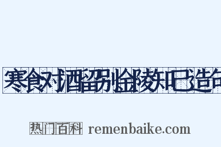 寒食对酒留别金陵知己造句是什么意思的图片